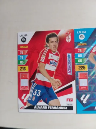 Álvaro Carreras Panini La Liga Cards