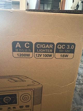 Estación de Energía Portátil 1200W