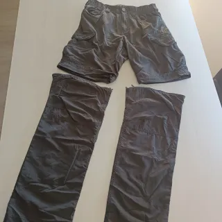Pantalón senderismo Quechua Trek 100 convertible