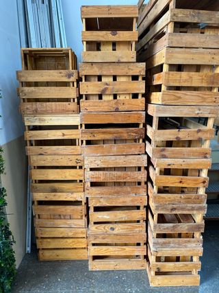 Cajas de madera grandes