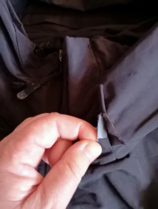 Cortavientos de hombre Negra