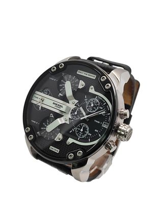RELOJ DIESEL MR.DADDY DZ-7313 NEGRO CORREA CUERO