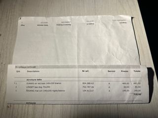 Letto IDANÄS con cassetti 140x200