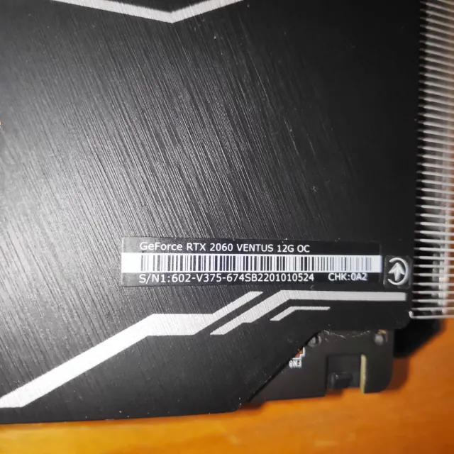 MSI RTX 2060 VENTUS 12GB