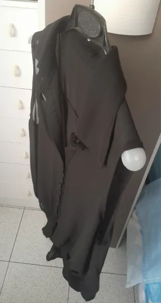 Camicetta nera smanicata taglia M