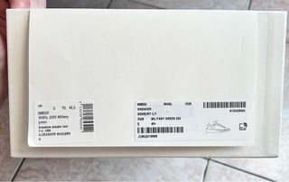 Alexander McQueen Verdi Military Scarpe