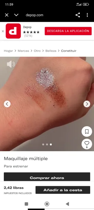 Sample Beauty Pigmentos Duocromo Sueltos