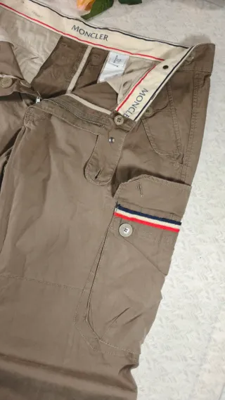 Pantaloni Moncler da uomo – Cargo beige-Size-52