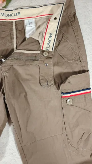 Pantaloni Moncler da uomo – Cargo beige-Size-52