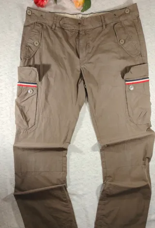 Pantaloni Moncler da uomo – Cargo beige-Size-52