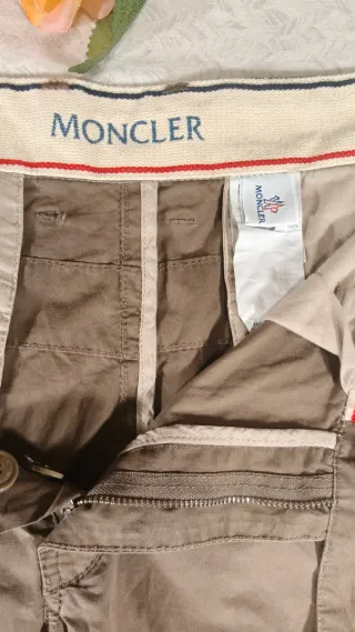Pantaloni Moncler da uomo – Cargo beige-Size-52