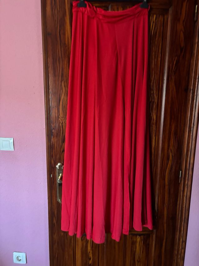 Vestido fiesta/invitada rojo talla XL