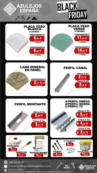 Materiales de Construcción Varios