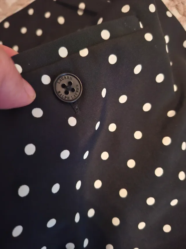 Calças de lunares Ralph Lauren