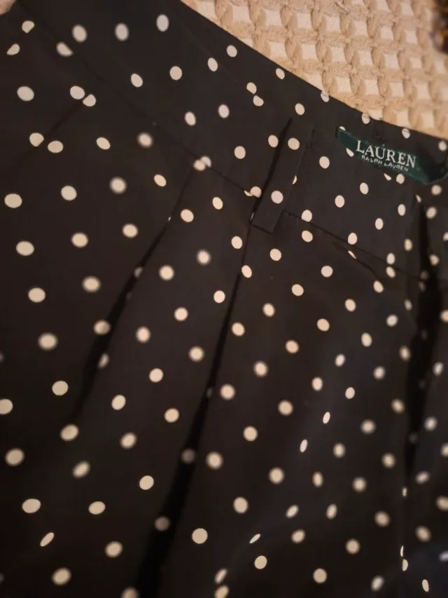 Calças de lunares Ralph Lauren