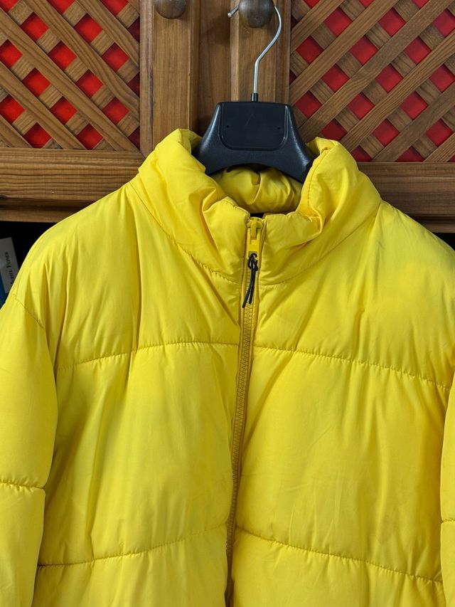 Chaqueta Plumas Amarillo