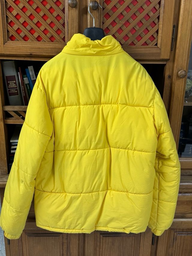 Chaqueta Plumas Amarillo