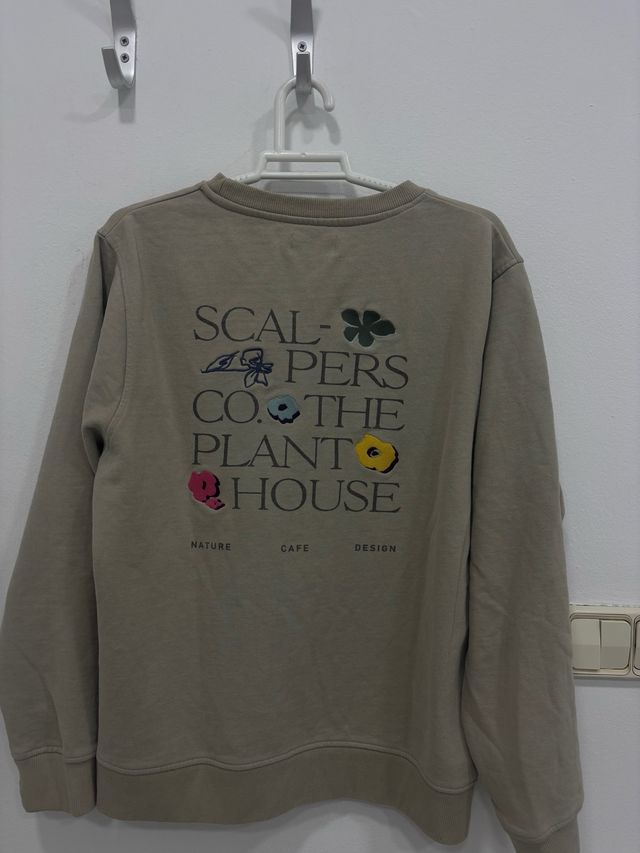 Sudadera Scalpers Beige