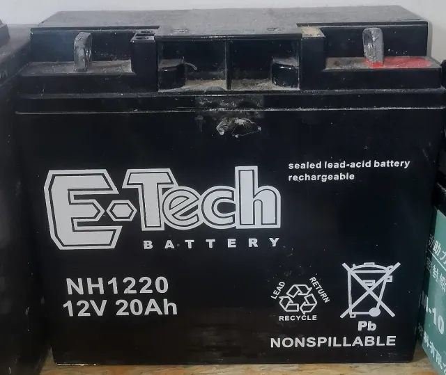 Batería E-Tech NH1220 12V 20Ah