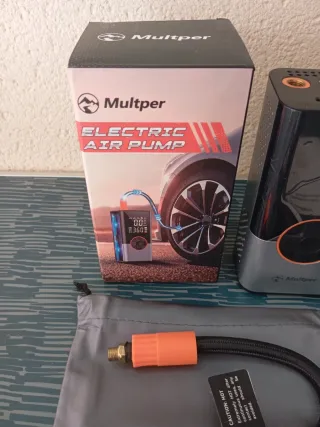 Multiper Compresor Eléctrico Aire Portátil recarga