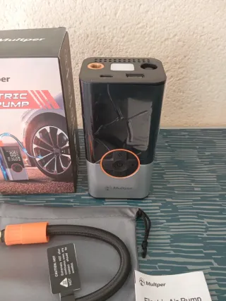 Multiper Compresor Eléctrico Aire Portátil recarga