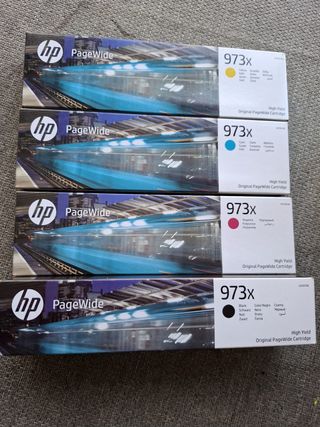 Lote Cartuchos HP 973X PageWide