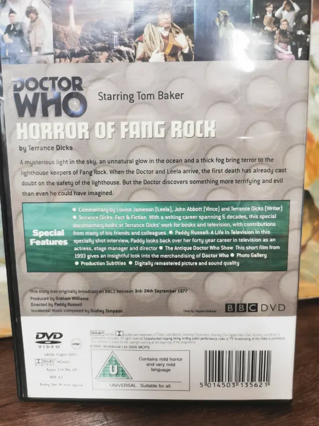 Doctor Who: Horror of Fang Rock DVD