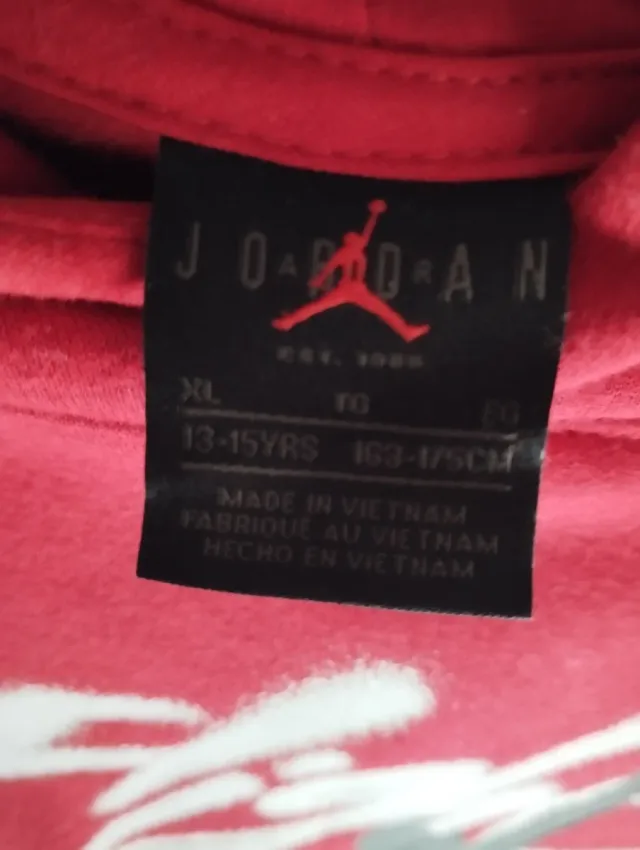 Sudadera Jordan  Roja