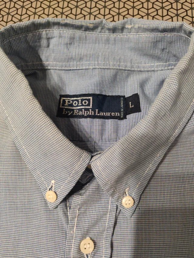 Camisa Polo Ralph Lauren Azul