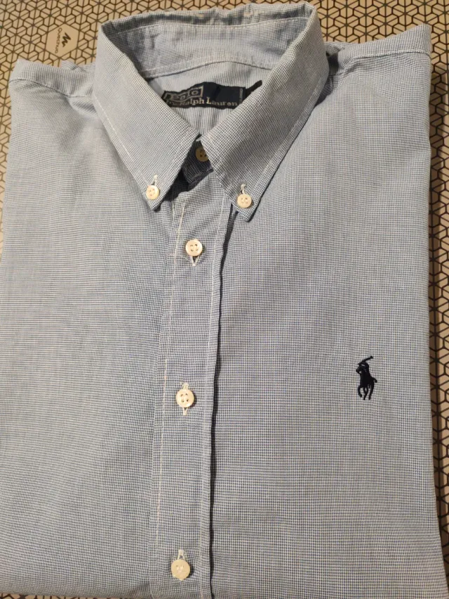 Camisa Polo Ralph Lauren Azul