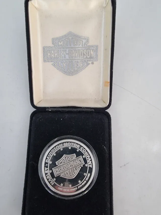 Moneda Plata V Twin Series MOTOR HARLEY EVOLUTION