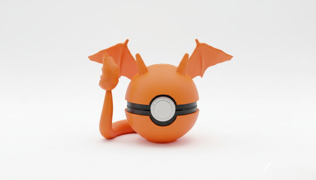Pokeball Charizard para Cartuchos Nintendo Switch