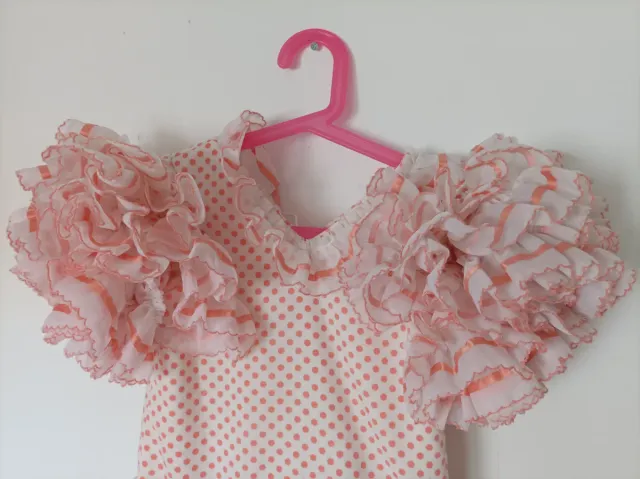Traje sevillano niña volantes