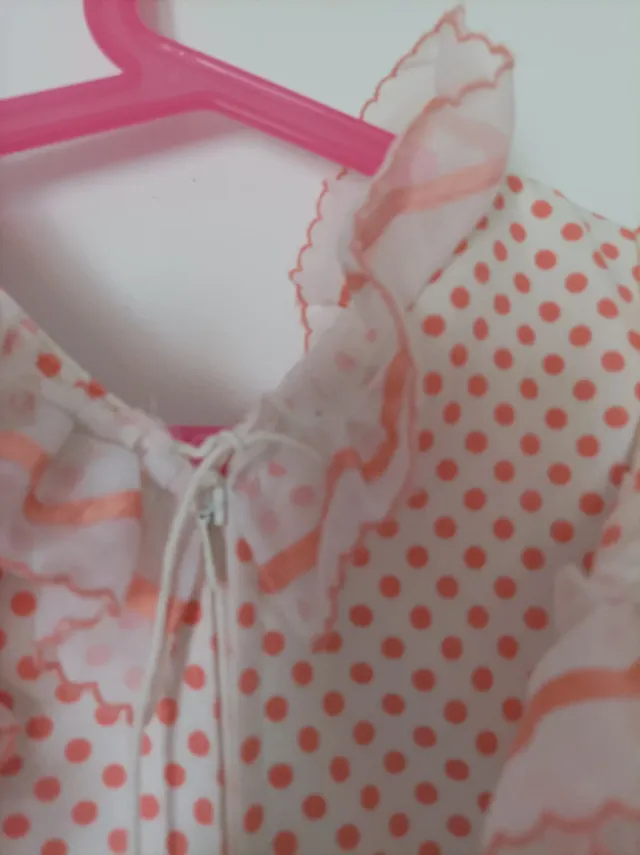 Traje sevillano niña volantes