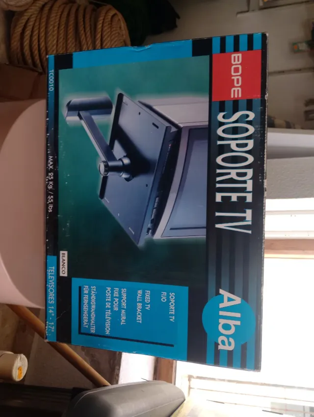 Soporte TV Fijo Alba Blanco TC0010