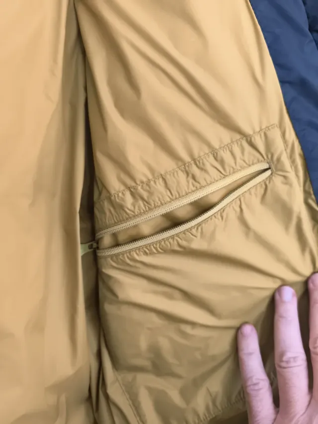 Chaqueta impermeable térmica Trangoworld marrón S