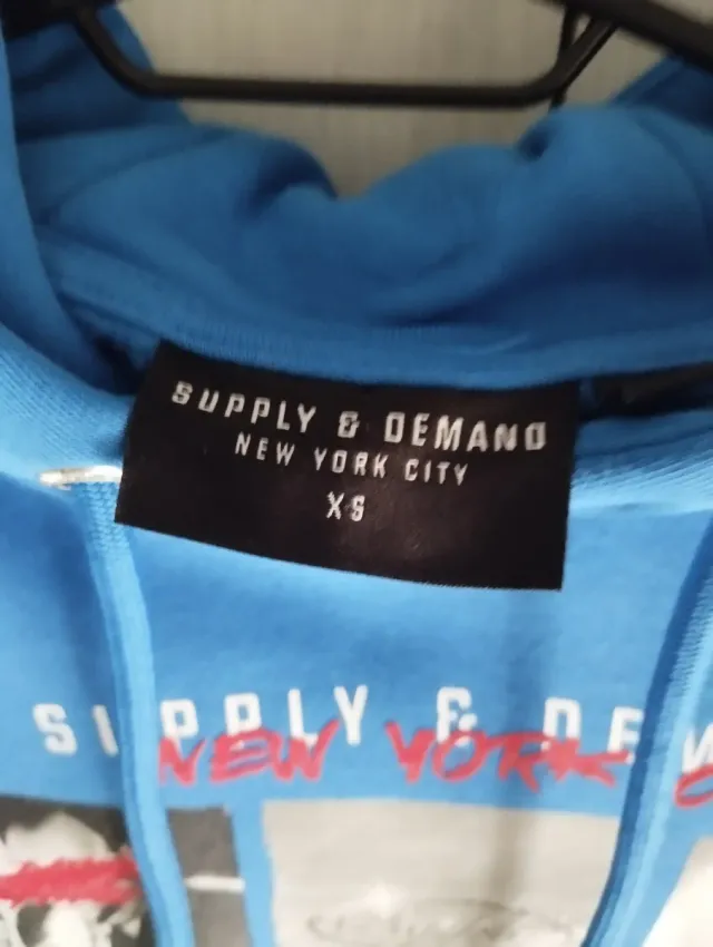 Sudadera Supply & Demand Azul