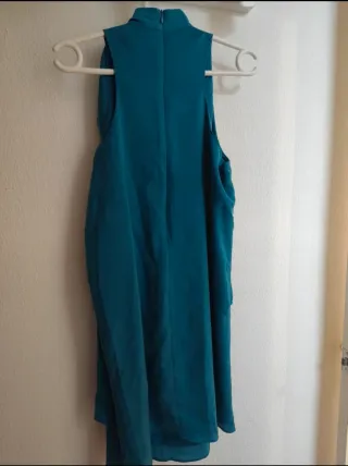 Vestido Sfera - Talla L - Azul Petróleo