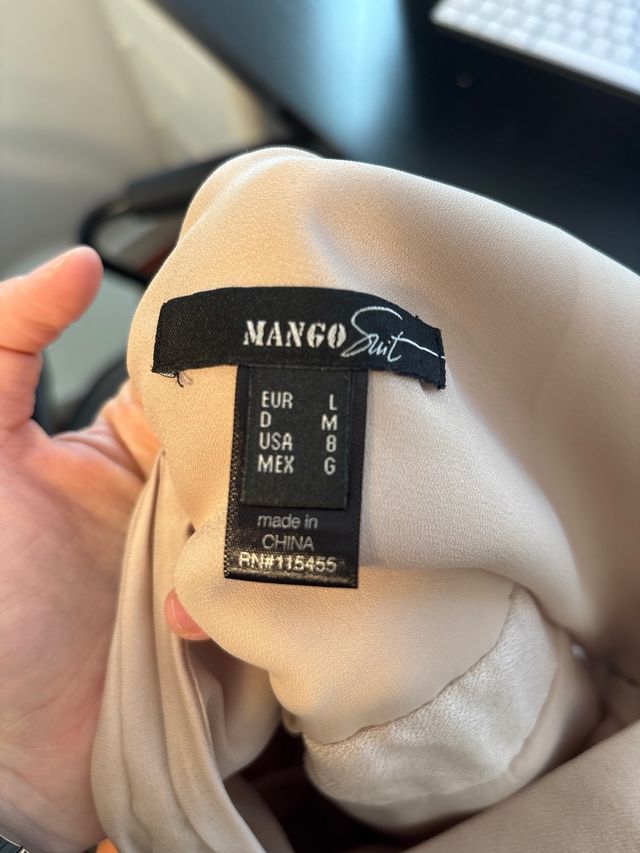 Vestido de fiesta dorado