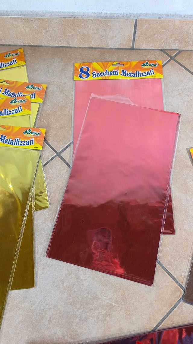 121 Sacchetti Natalizi Multicolore