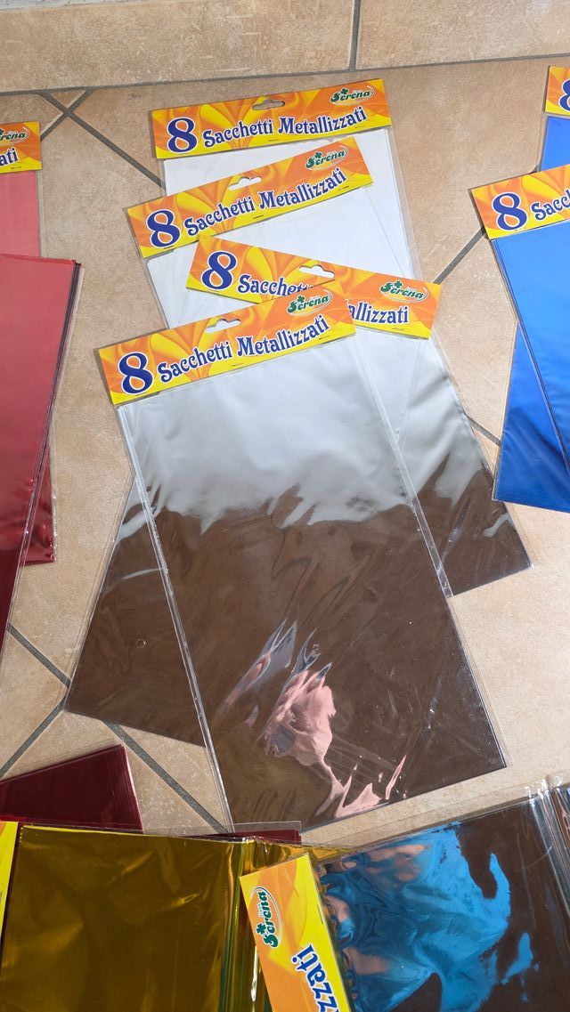 121 Sacchetti Natalizi Multicolore