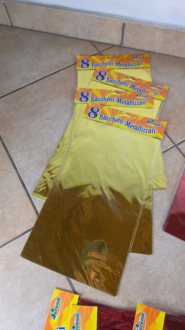 121 Sacchetti Natalizi Multicolore