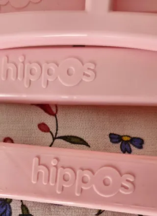 Lote 8 perchas bebé niña