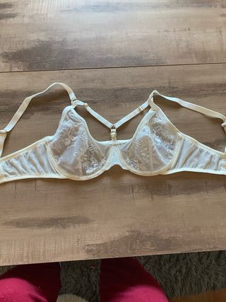 Sujetador blanco encaje