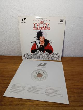101 Dálmatas - Laser Disc Disney 1996 Ed. Francesa
