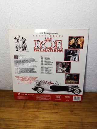 101 Dálmatas - Laser Disc Disney 1996 Ed. Francesa