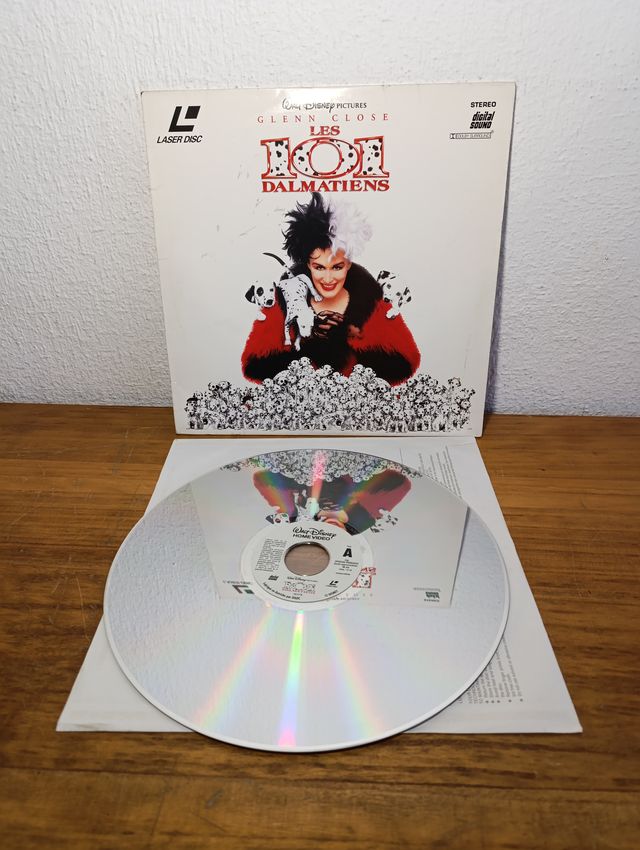 101 Dálmatas - Laser Disc Disney 1996 Ed. Francesa
