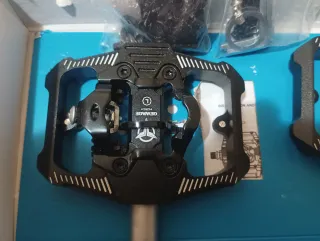 Pedales Bicicleta SPD 9/16 Aluminio Sellados