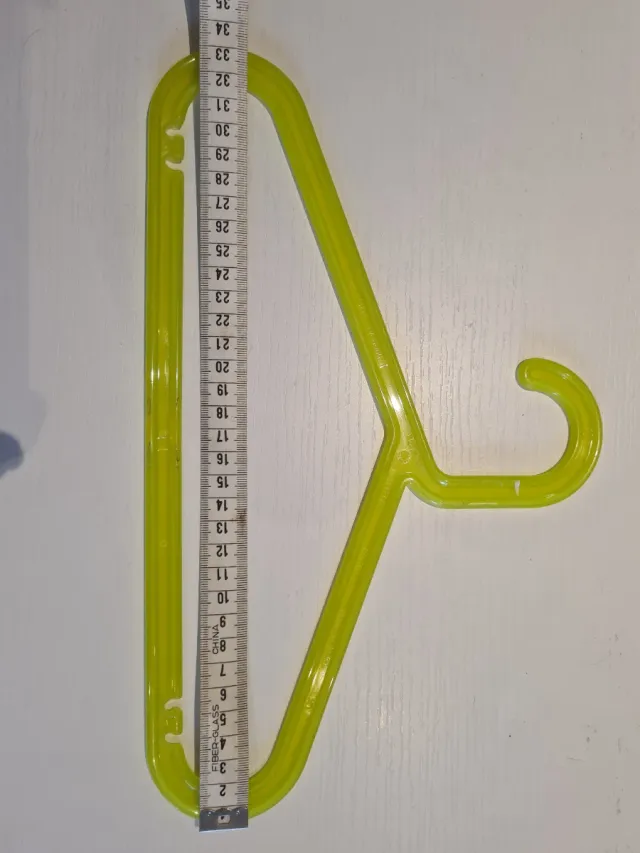 Lote 12 Perchas Infantiles Plástico Colores