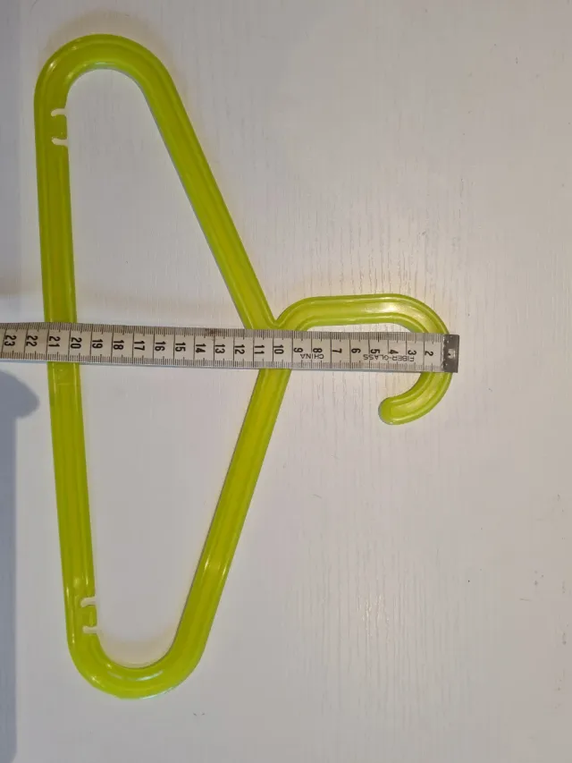 Lote 12 Perchas Infantiles Plástico Colores